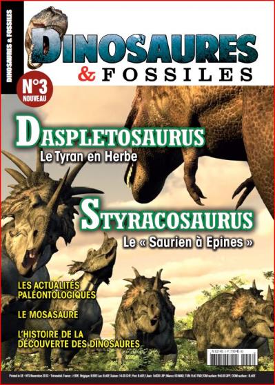 Dinosaures & fossiles - magazine - revue - Philippe Mind - crypto-investigations - paléontologie - novembre 2013